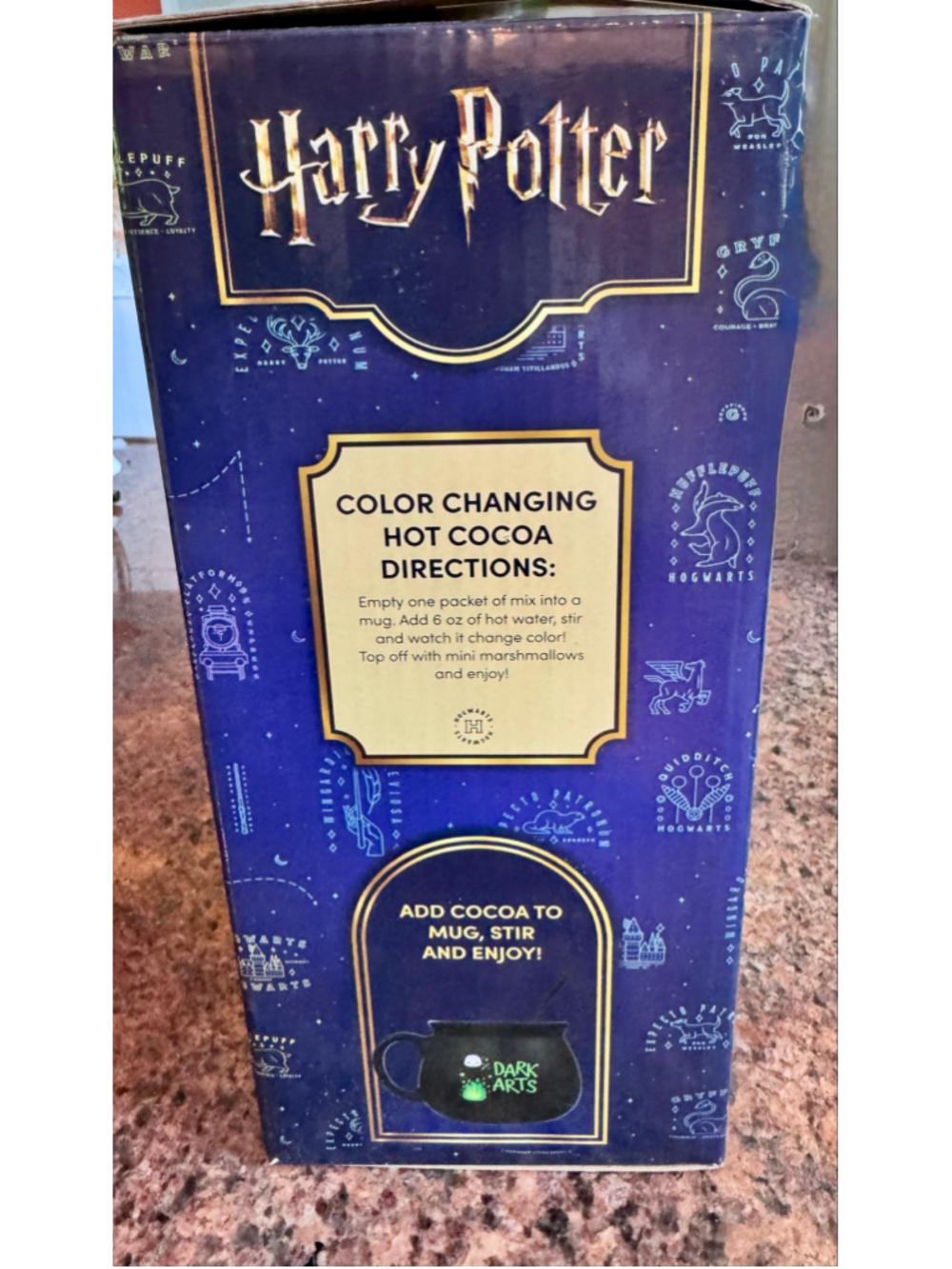 NIB Harry Potter Color Changing Cocoa Set One Size Black Multi-color - Picture 4 of 5
